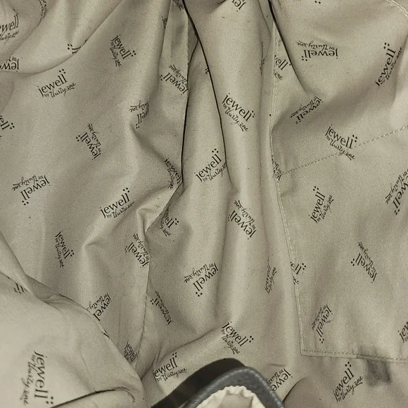 Thirty-one Jewel Dark Gray Leather Hobo Bag - Picture 12 of 12